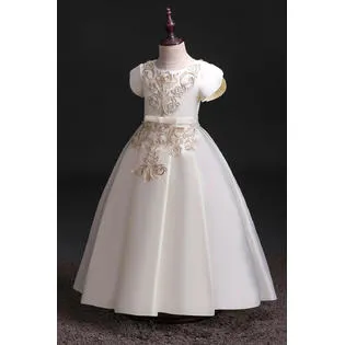 Ketty More Kids Girls Fancy Embroidered Gown Dress -KGDC13431