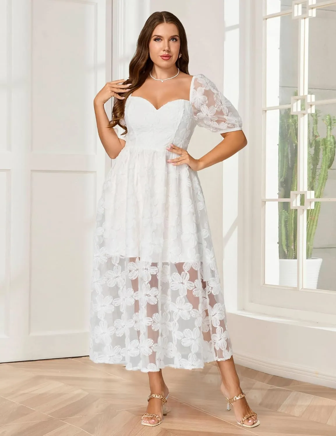 Lace Dresses for Women 2025 Elegant Classy Wedding Guest Cocktail Semi Formal Party Evening Floral Dresses