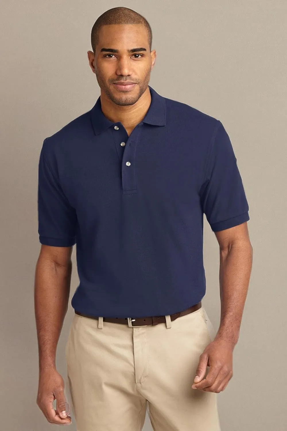 Port Authority Heavyweight Cotton Pique Polo