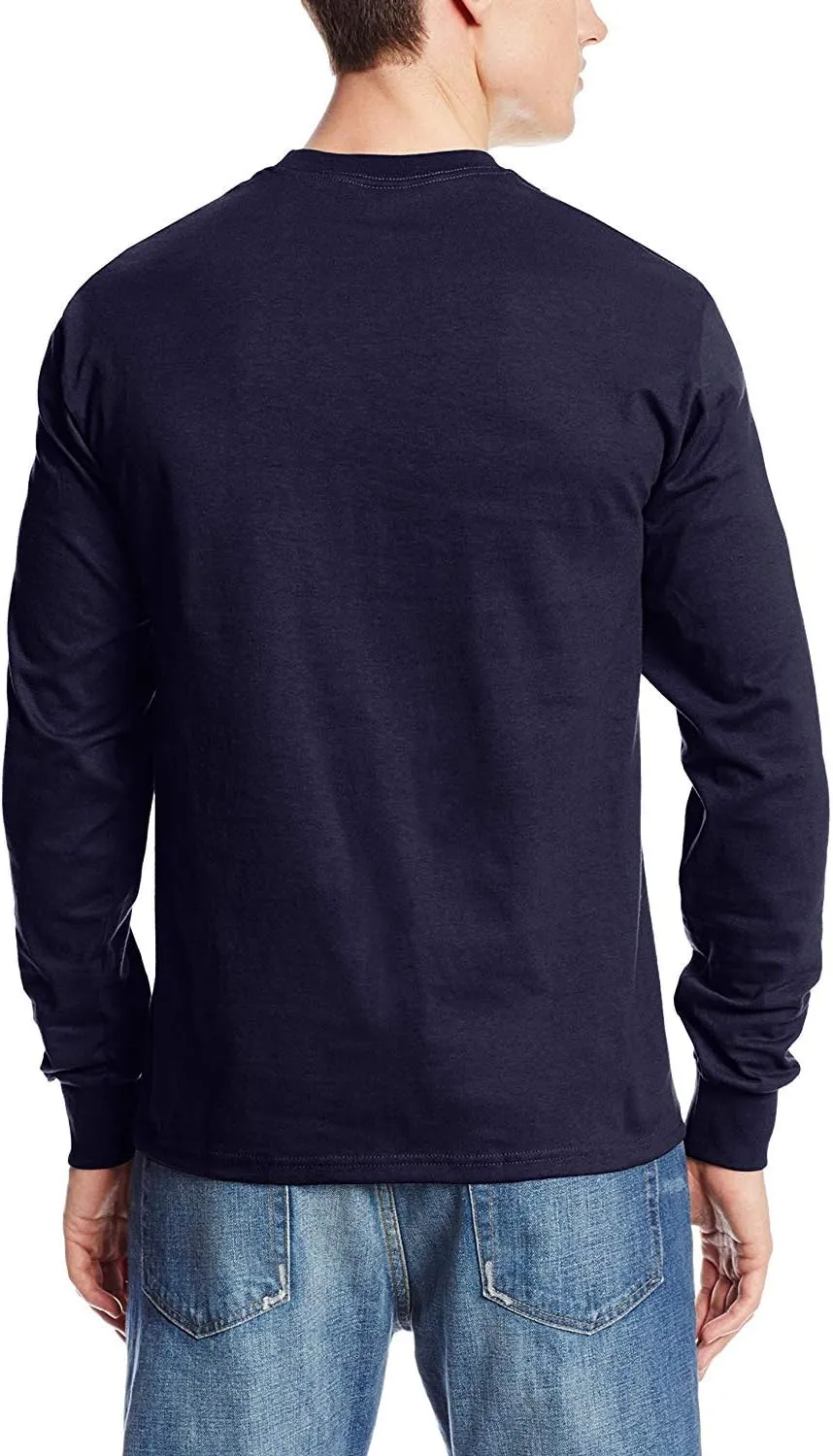 Soffe Men's Long-Sleeve Cotton T-Shirt