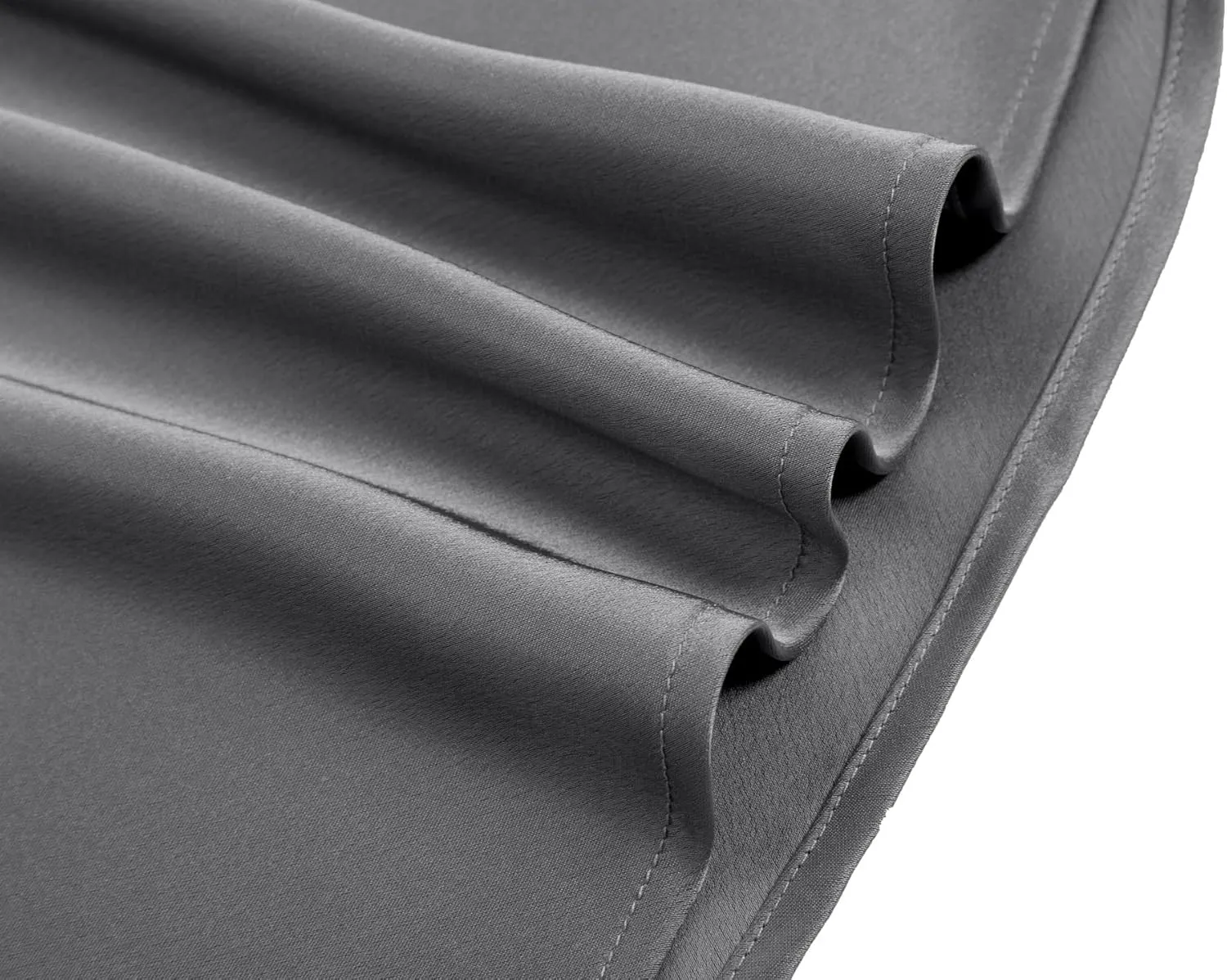Womens Satin Skirts Casual Silk High Waist Slit Midi Skirt Elastic Waistband Elegant Work Skirts